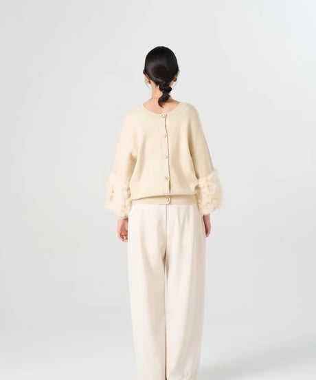 【torrazzo donna（トラッゾドンナ）】ラビットファーニットトップス