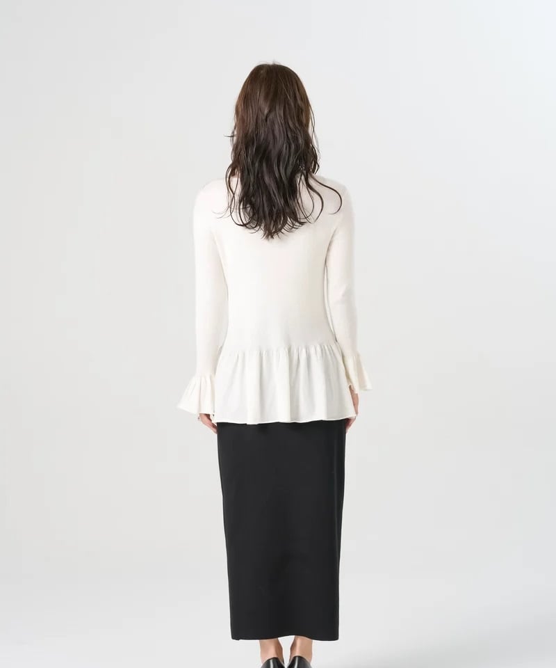 torrazzo donna（トラッゾドンナ）】フリルニットトップス | nulla online