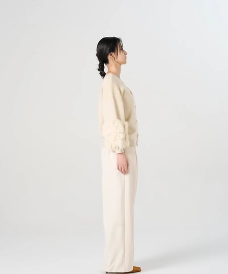 【torrazzo donna（トラッゾドンナ）】ラビットファーニットトップス