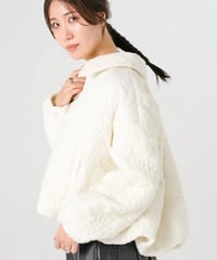 【torrazzo donna（トラッゾドンナ）】キルティングバルーンブルゾン