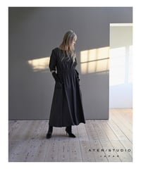 【ATER/STUDIO（アーテルストゥーディオ）】タイプライター コットンワンピース