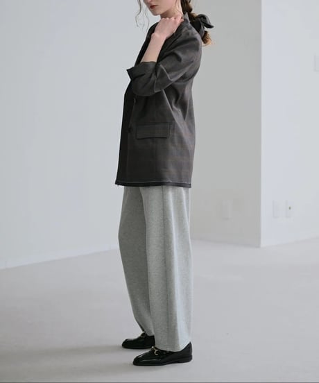 【HERENCIA（ヘレンチア）】リラックススウェットワイドパンツ