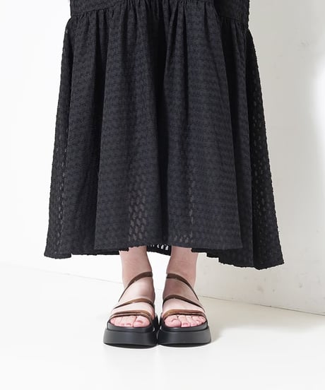 【torrazzo donna（トラッゾドンナ）】ジオメタリックワンピース
