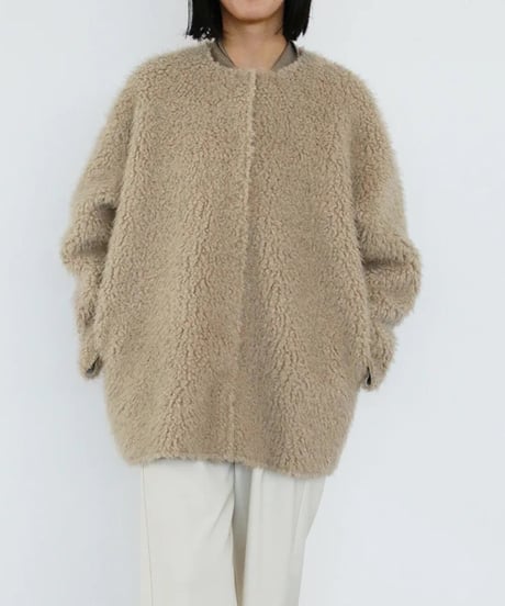 【torrazzo donna（トラッゾドンナ）】エコファーリバーシブルコート