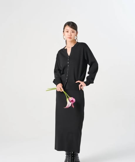 【torrazzo donna（トラッゾドンナ）】[BASIC]ベーシックニットカーディガン