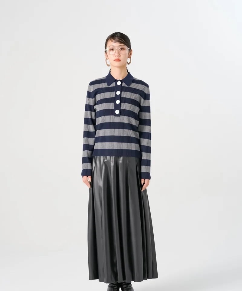 torrazzo donna（トラッゾドンナ）】ポロニットトップス | nulla online
