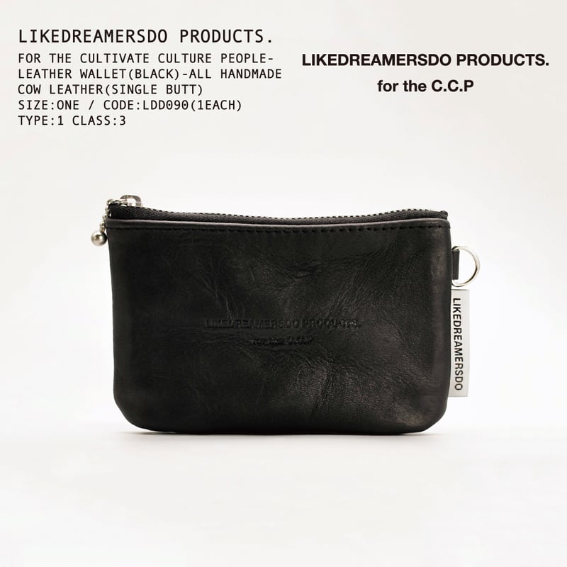 LIKEDREAMERSDO PRODUCTS. レザーウォレット LEATHER WALLET | LIKEDREAMERSDO PRODUCTS