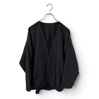 BLACK HAORI CARDIGAN