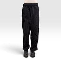 DRESS GRUNGE SWEAT PANTS (BLACK)