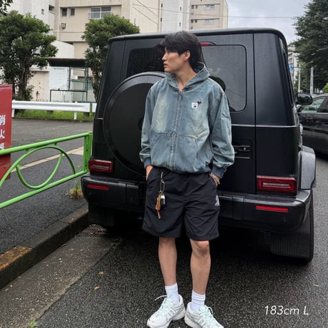 PUNCHBABY DENIM HOODED JACKET