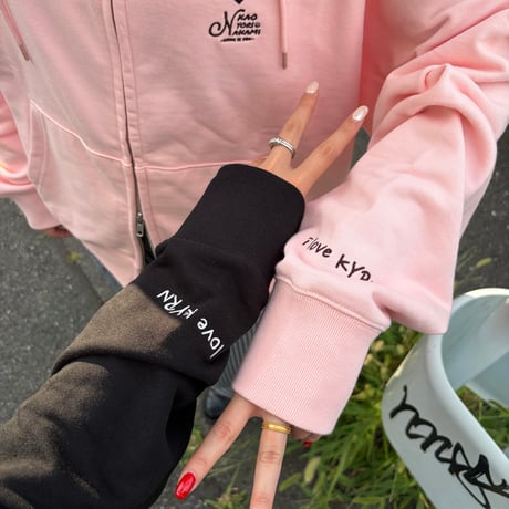 luv zip hoodie