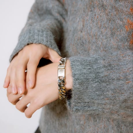 logo plate bracelet
