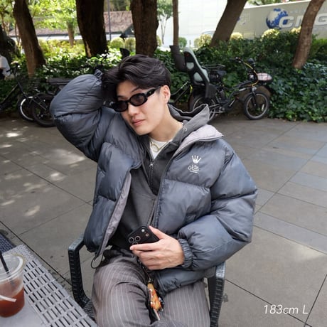 reversible panel blouson