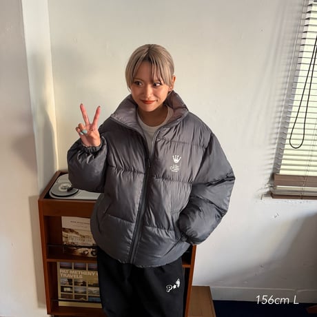 reversible panel blouson
