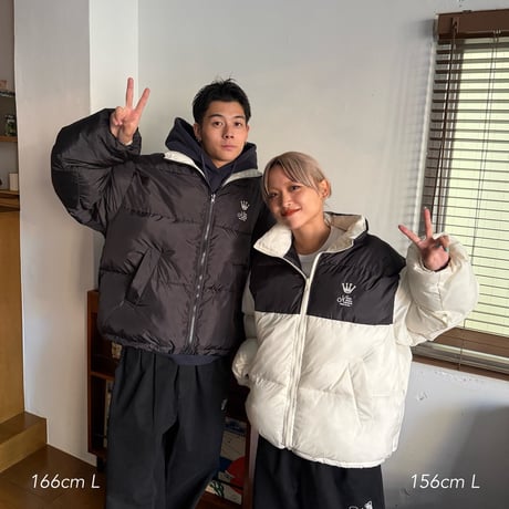 reversible panel blouson