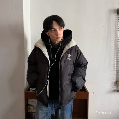 reversible panel blouson