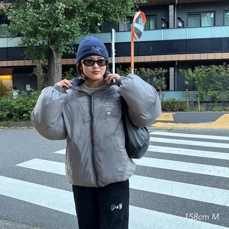 reversible panel blouson | kaoyorinakami