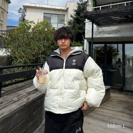 reversible panel blouson