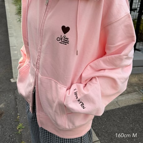 luv zip hoodie