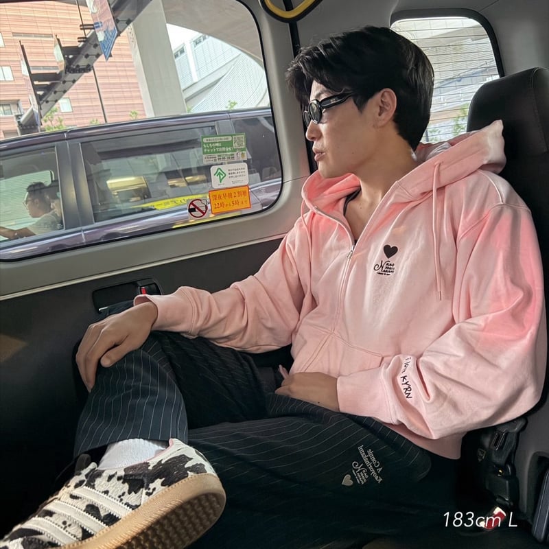 luv zip hoodie | kaoyorinakami