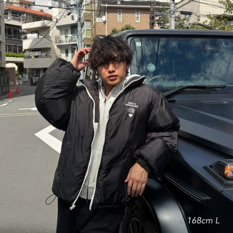 reversible panel blouson