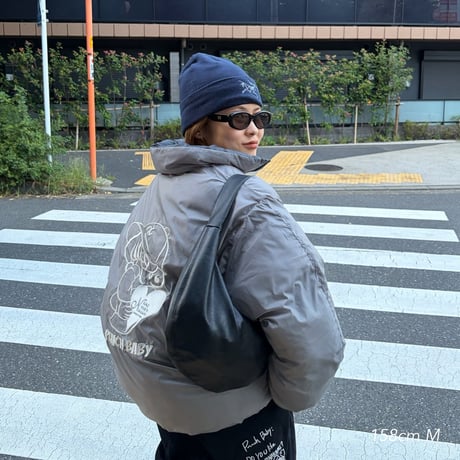 reversible panel blouson