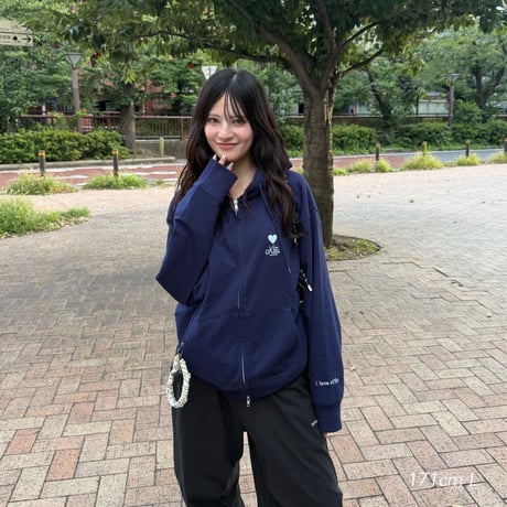 luv zip hoodie