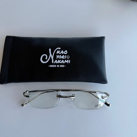 rimless glasses