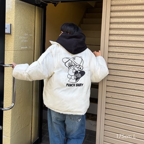 reversible panel blouson