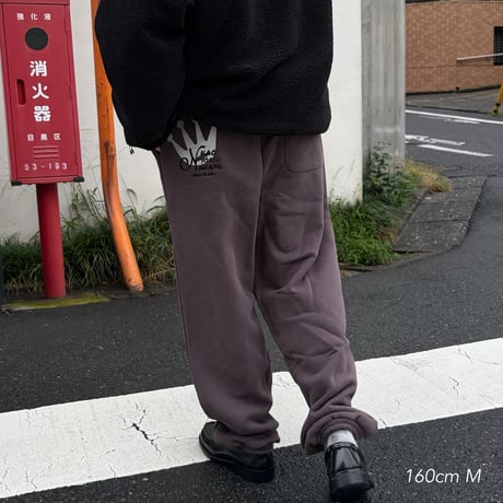 crown logo sweatpants