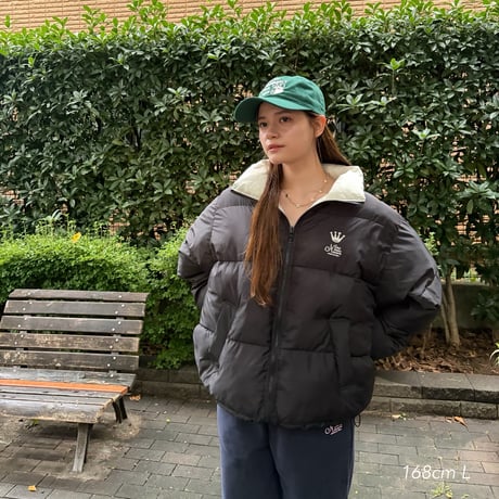 reversible panel blouson