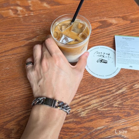 logo plate bracelet