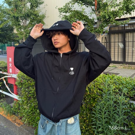 luv zip hoodie