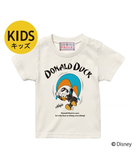 【再入荷なし】＜DONALD＞キッズTシャツ/＜DONALD＞KIDS T-shirts(WHITE)