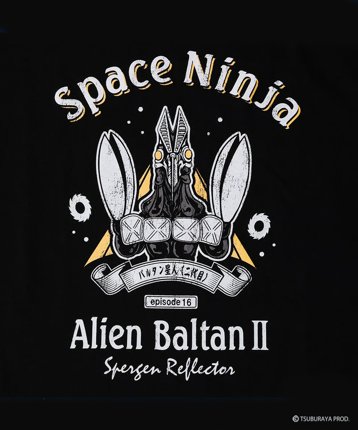再入荷なし】バルタン星人（二代目）Tシャツ/ALIEN BALTAN T-shirts(BL