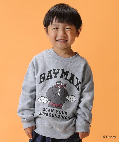 【NEW】BAYMAX キッズスウェット/BAYMAX KIDS Sweatshirt(GREY）