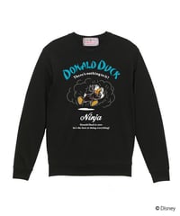 ＜DONALD＞スウェット/ ＜DONALD＞Sweatshirt(BLACK）