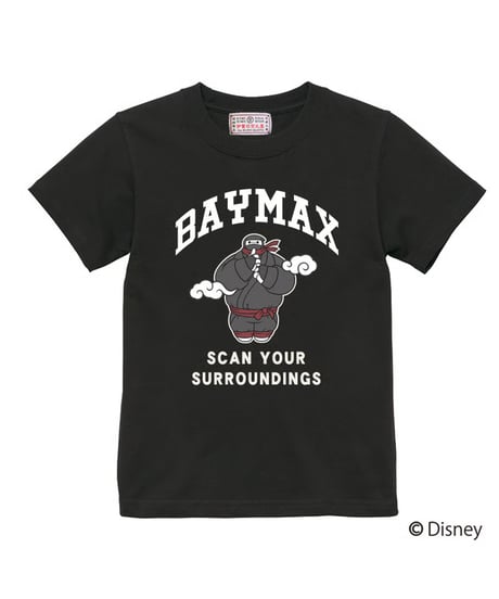 BAYMAX Tシャツ/BAYMAX T-Shirts(BLACK）