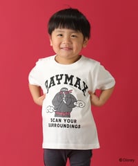 BAYMAX キッズTシャツ/BAYMAX Kids T-Shirts(WHITE）