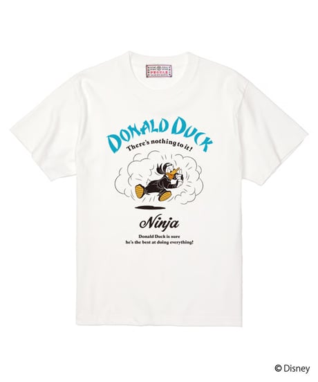 ＜DONALD＞NINPO Tシャツ/＜DONALD＞NINPO T-shirts(WHITE)