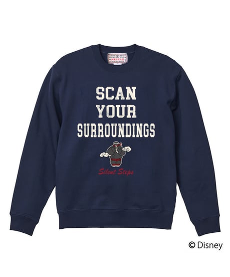 【NEW】BAYMAX スウェット/ BAYMAX Sweatshirt(NAVY)