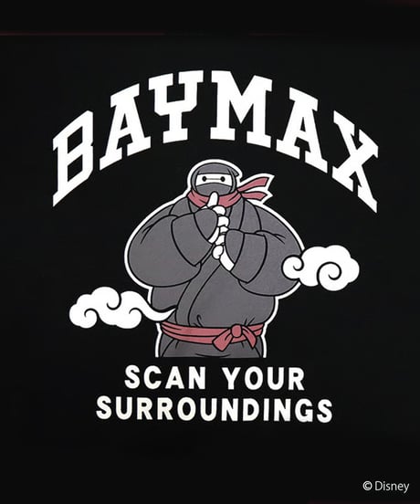 BAYMAX パーカー/BAYMAX Hoodie(BLACK)