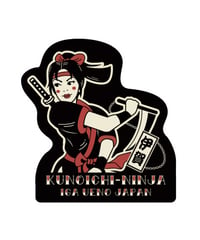 くのいちステッカー/KUNOICHI Sticker