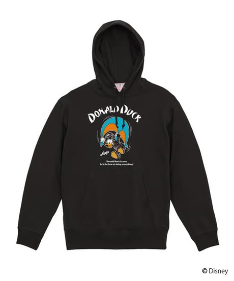 ＜DONALD＞プルオーバーパーカー/＜DONALD＞Hoodie(BLACK)