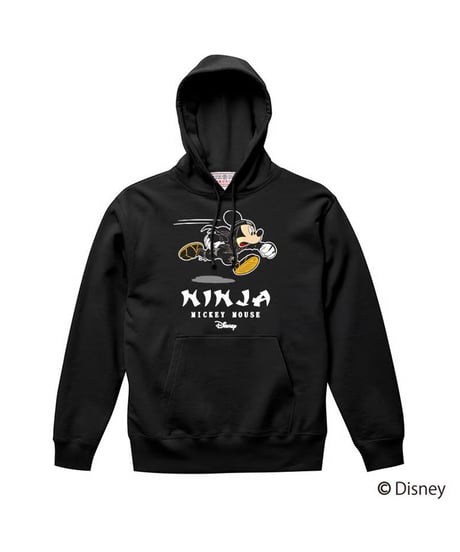 MICKEY プルオーバーパーカー/MICKEY Hoodie(BLACK)