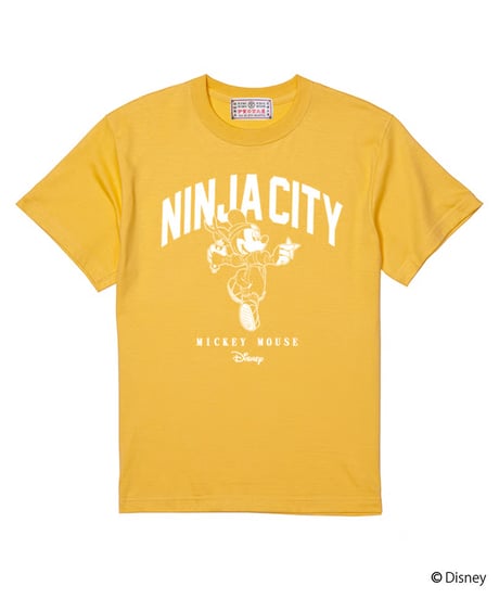 MICKEY Tシャツ/MICKEY T-shirts(YELLOW)