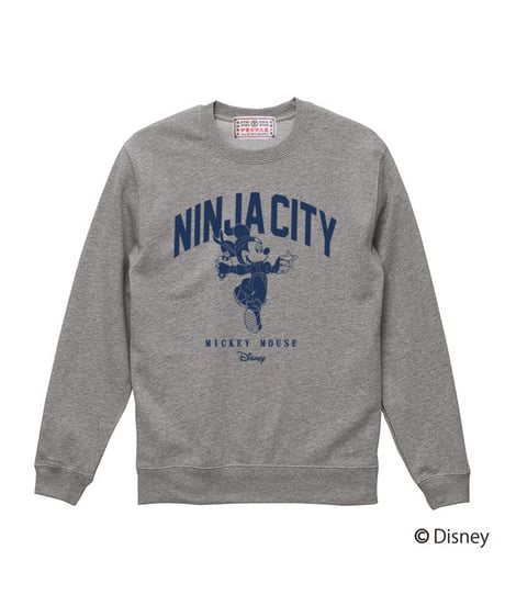 MICKEYスウェット/ MICKEY Sweatshirt(GREY）