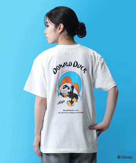 ＜DONALD＞PARACHUTE Tシャツ/＜DONALD＞PARACHUTE T-shirts(WHITE)