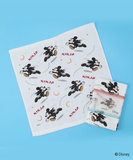 MICKEY ふんわりガーゼハンドタオル/MICKEY Gauze hand towel