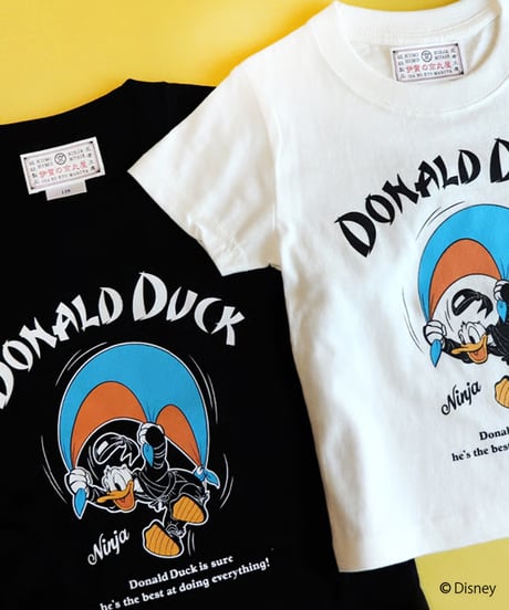 【再入荷なし】＜DONALD＞キッズTシャツ/＜DONALD＞KIDS T-shirts(BLACK)